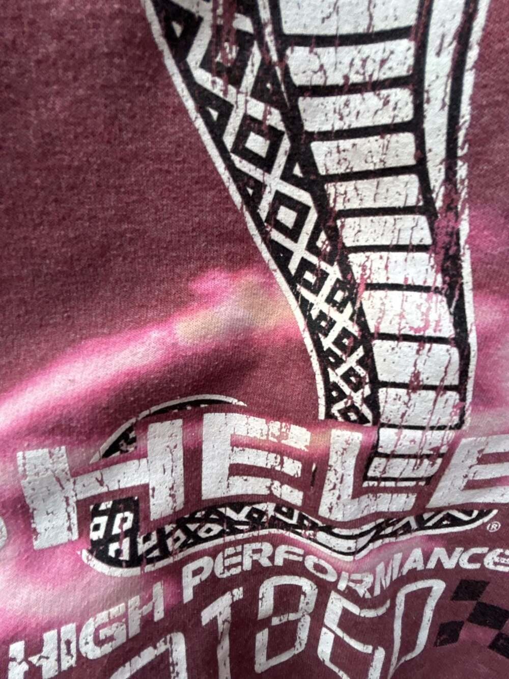 Carroll Shelby High Performance Cobra Tie-Dye Crewneck Sweatshirt View 4